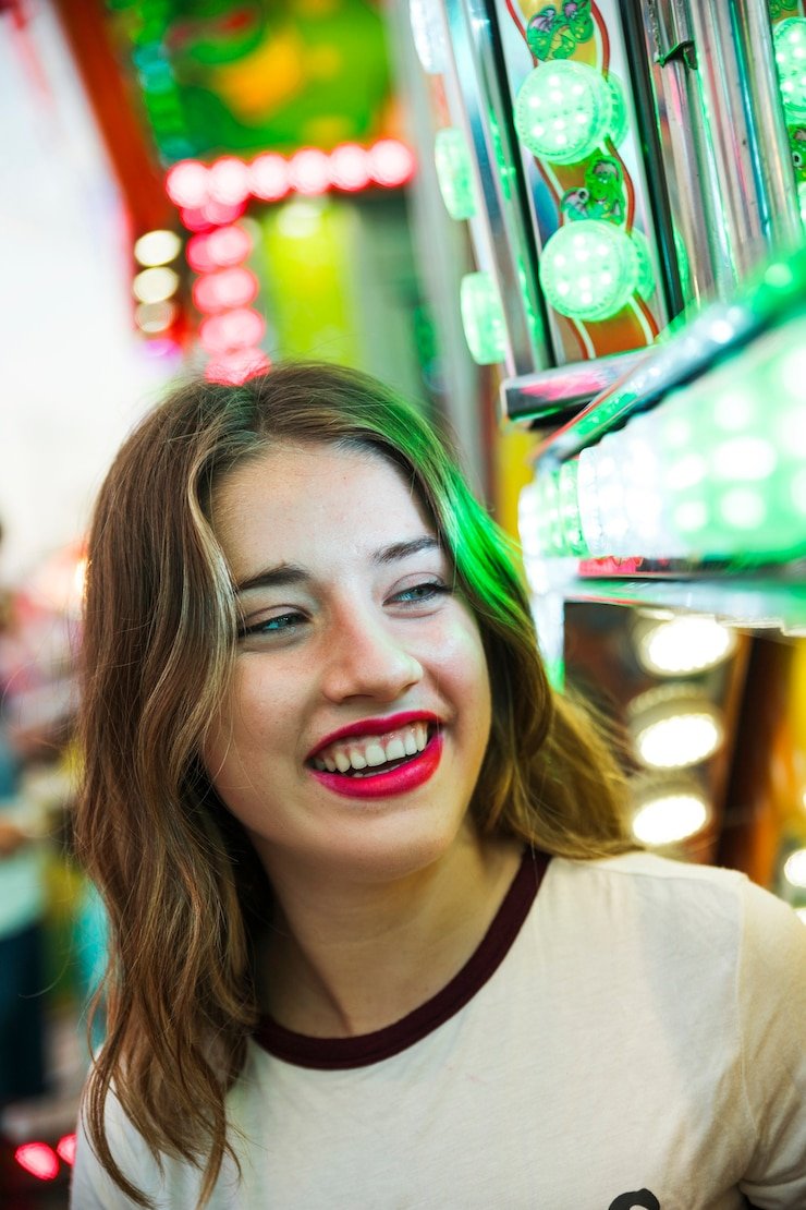 Dream Gaming live dealer interface on mobile phone showing roulette table